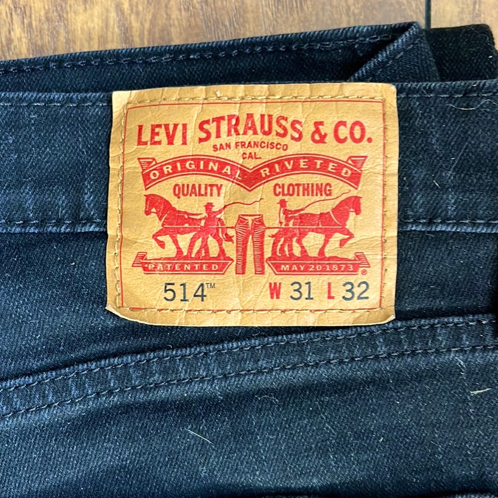 Levi’s 514 jeans 31x32 (black)